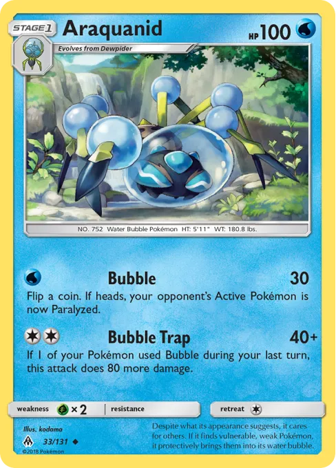 Araquanid - Reverse Holo