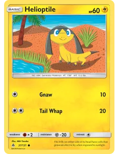 Helioptile - Reverse Holo