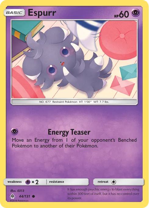 Espurr - Reverse Holo
