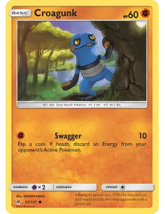 Croagunk - Reverse Holo