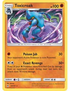 Toxicroak - Reverse Holo