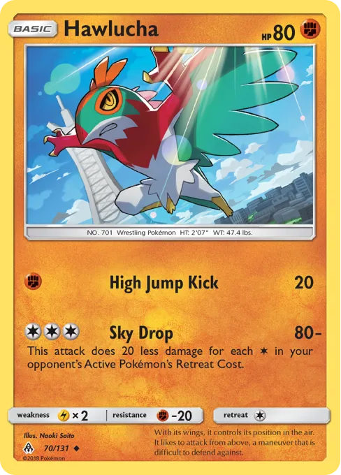 Hawlucha - Reverse Holo