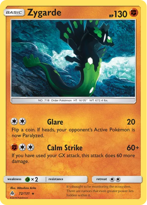 Zygarde - Reverse Holo