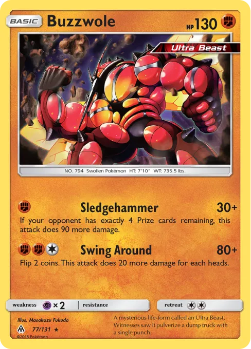 Buzzwole - Reverse Holo