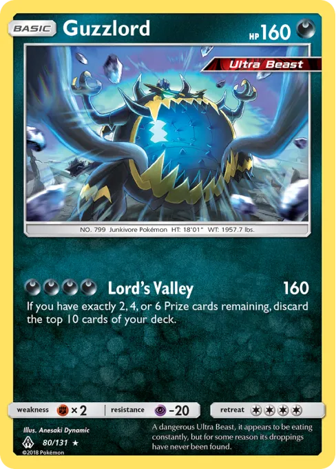 Guzzlord - Reverse Holo