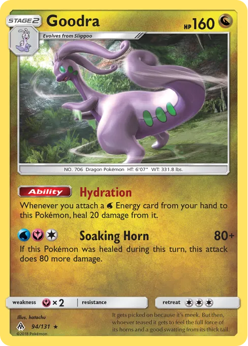 Goodra - Reverse Holo