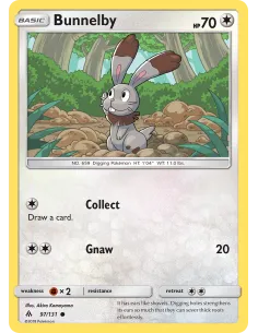 Bunnelby - Reverse Holo