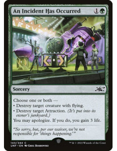 An Incident Has Occurred