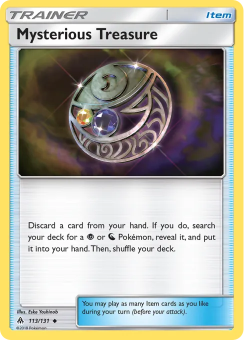 Mysterious Treasure - Reverse Holo