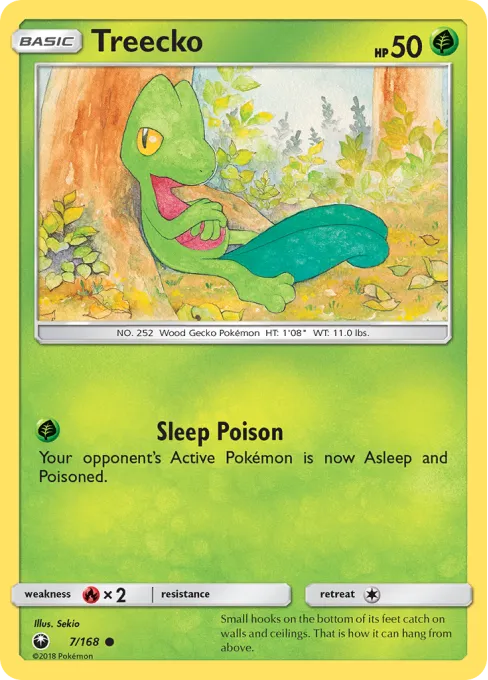 Treecko - Reverse Holo