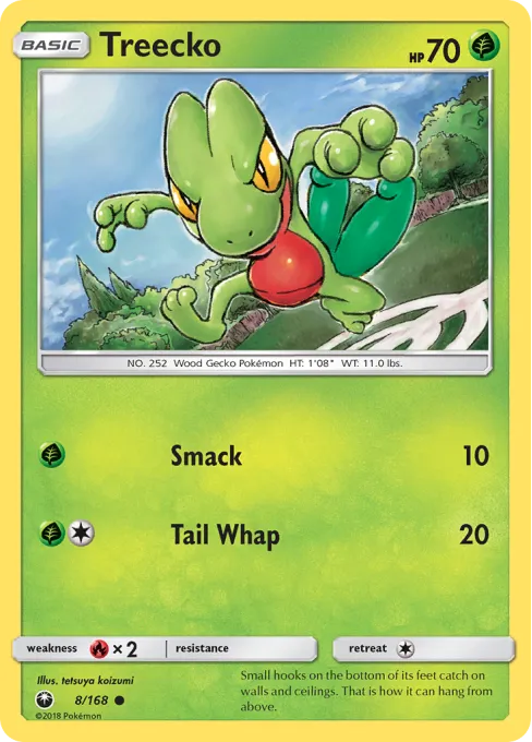 Treecko - Reverse Holo