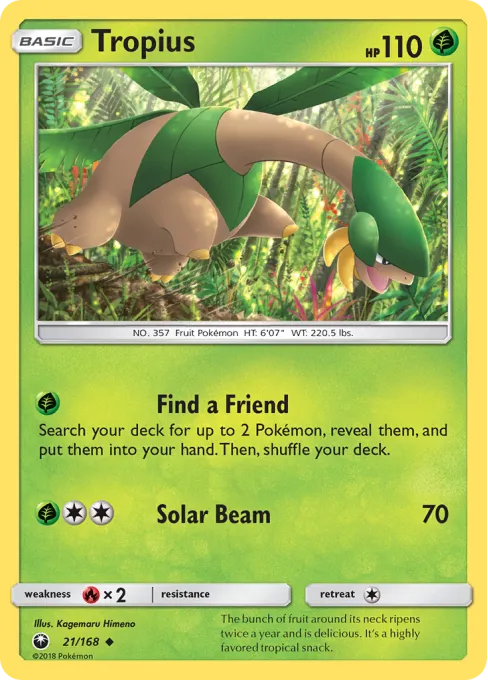 Tropius - Reverse Holo