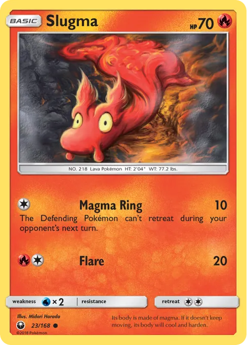 Slugma - Reverse Holo