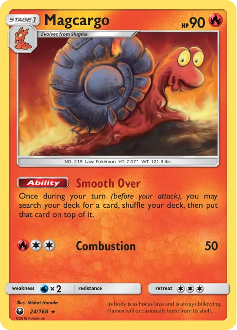 Magcargo - Reverse Holo