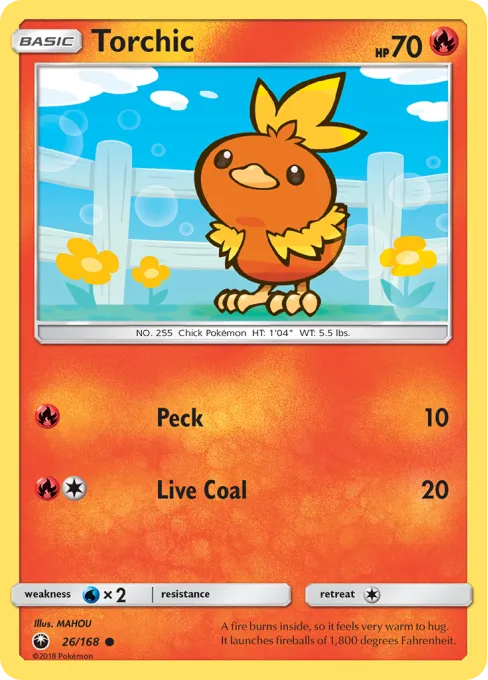 Torchic - Reverse Holo