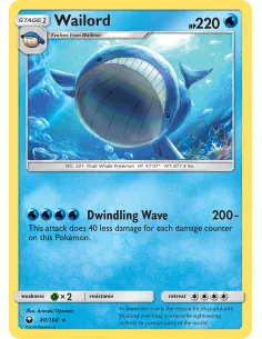 Wailord - Reverse Holo