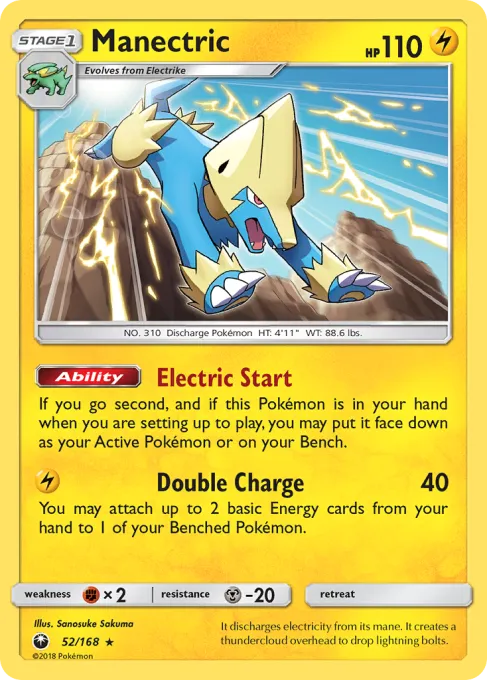 Manectric - Reverse Holo