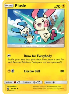 Plusle - Reverse Holo