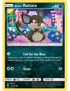 Alolan Rattata - Reverse Holo