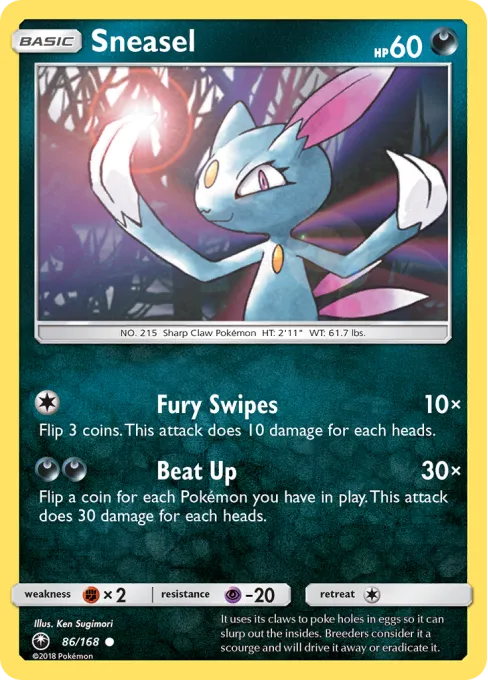 Sneasel - Reverse Holo