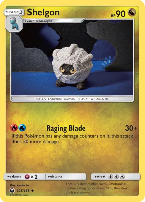 Shelgon - Reverse Holo