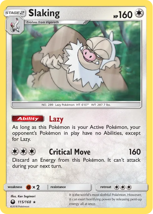 Slaking - Reverse Holo