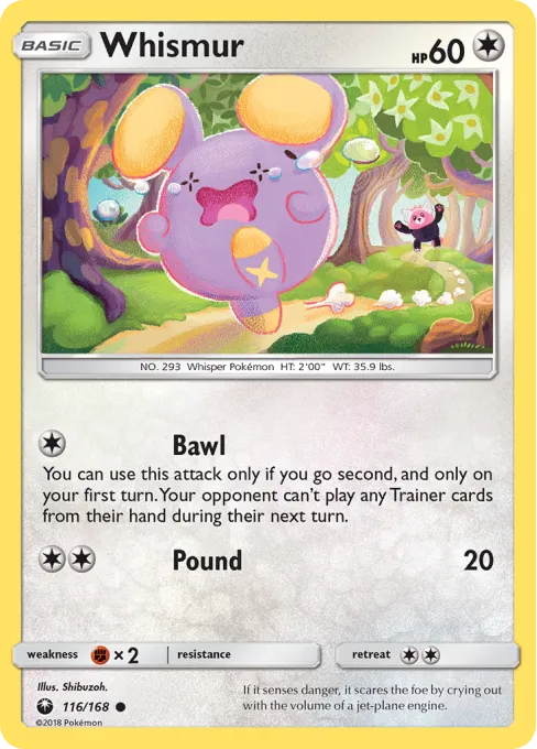 Whismur - Reverse Holo