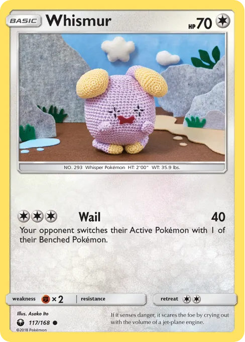 Whismur - Reverse Holo