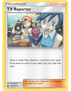 TV Reporter - Reverse Holo