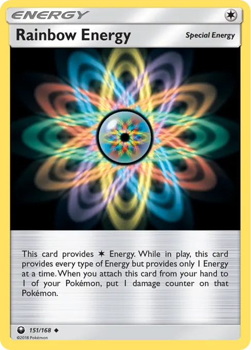 Rainbow Energy - Reverse Holo