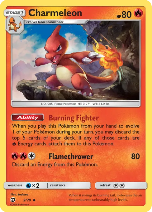 Charmeleon - Reverse Holo