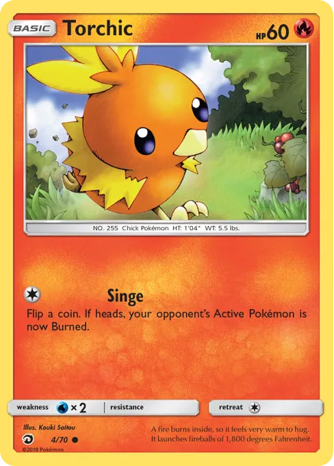 Torchic - Reverse Holo