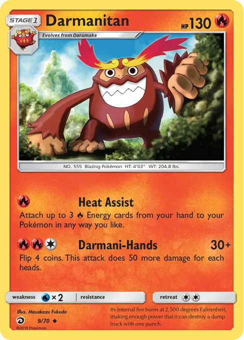 Darmanitan - Reverse Holo