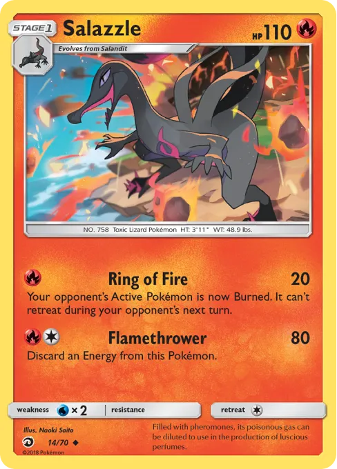 Salazzle - Reverse Holo