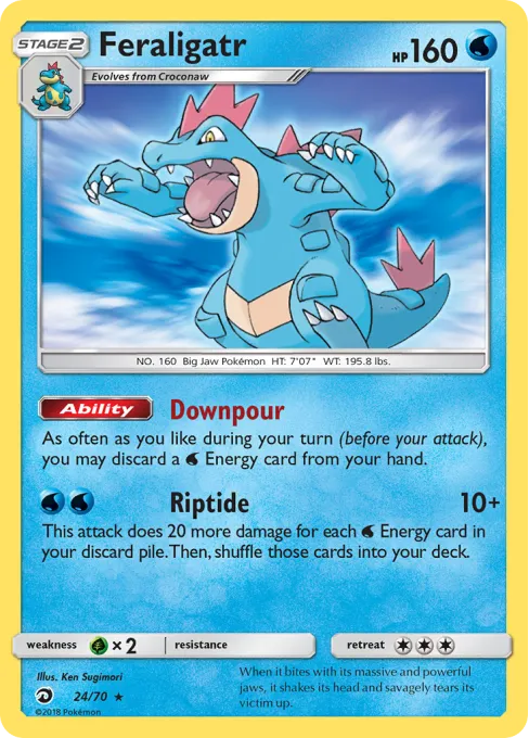 Feraligatr - Reverse Holo