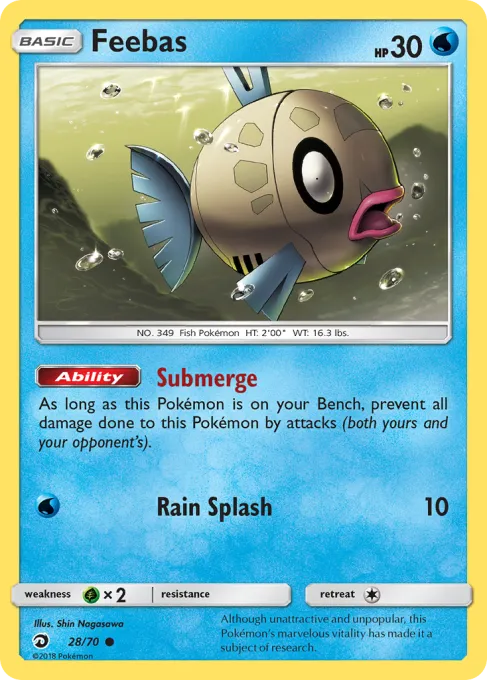 Feebas - Reverse Holo