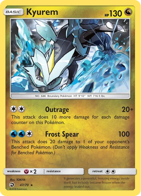 Kyurem - Reverse Holo