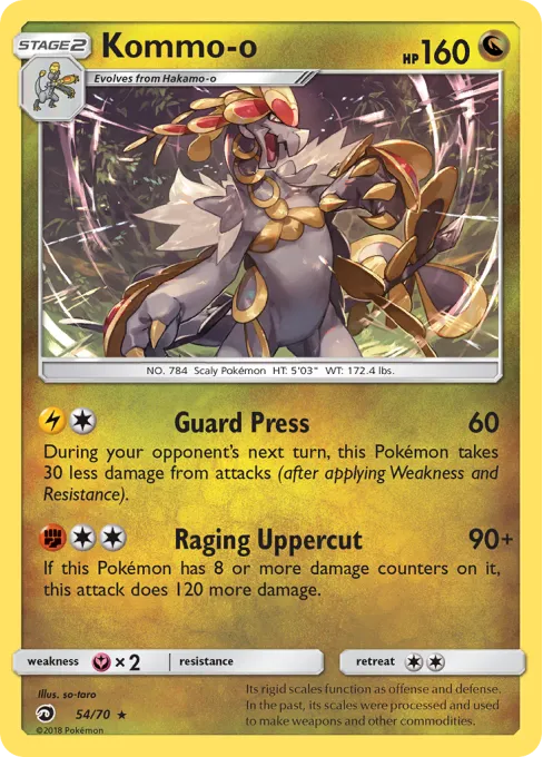 Kommo-o - Reverse Holo