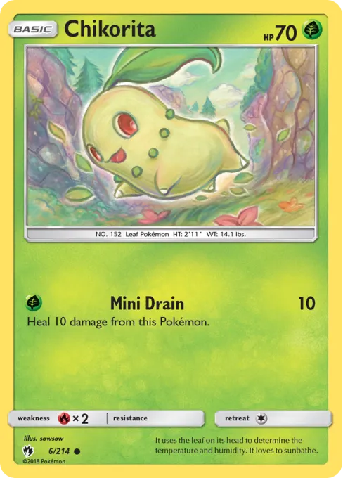Chikorita - Reverse Holo