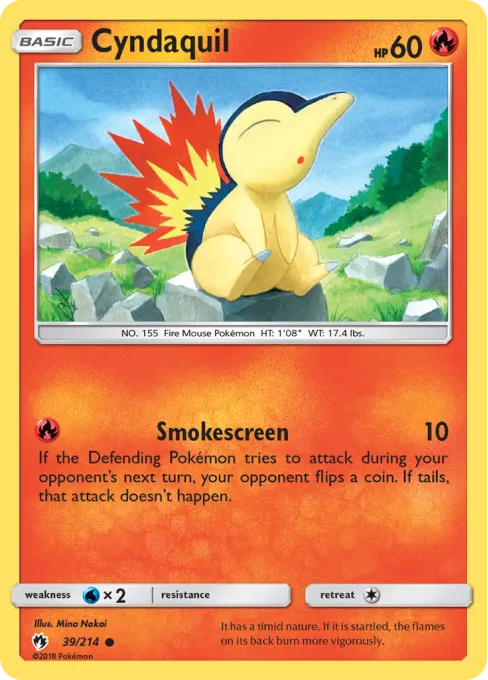 Cyndaquil - Reverse Holo