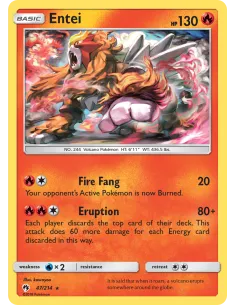 Entei - Reverse Holo