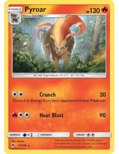 Pyroar - Reverse Holo
