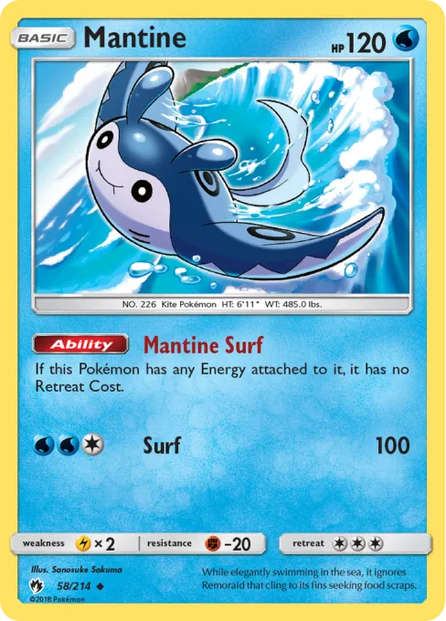 Mantine - Reverse Holo