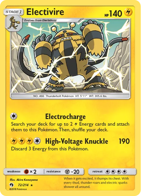 Electivire - Reverse Holo