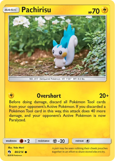 Pachirisu - Reverse Holo