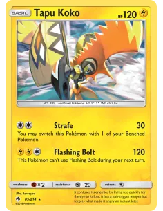Tapu Koko - Reverse Holo