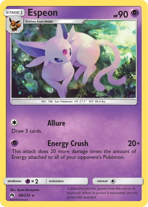 Espeon - Reverse Holo