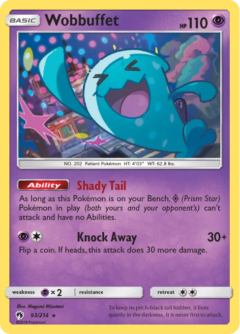 Wobbuffet - Reverse Holo