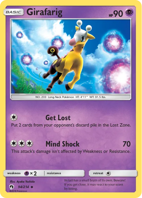 Girafarig - Reverse Holo