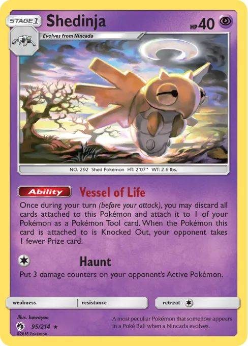 Shedinja - Reverse Holo